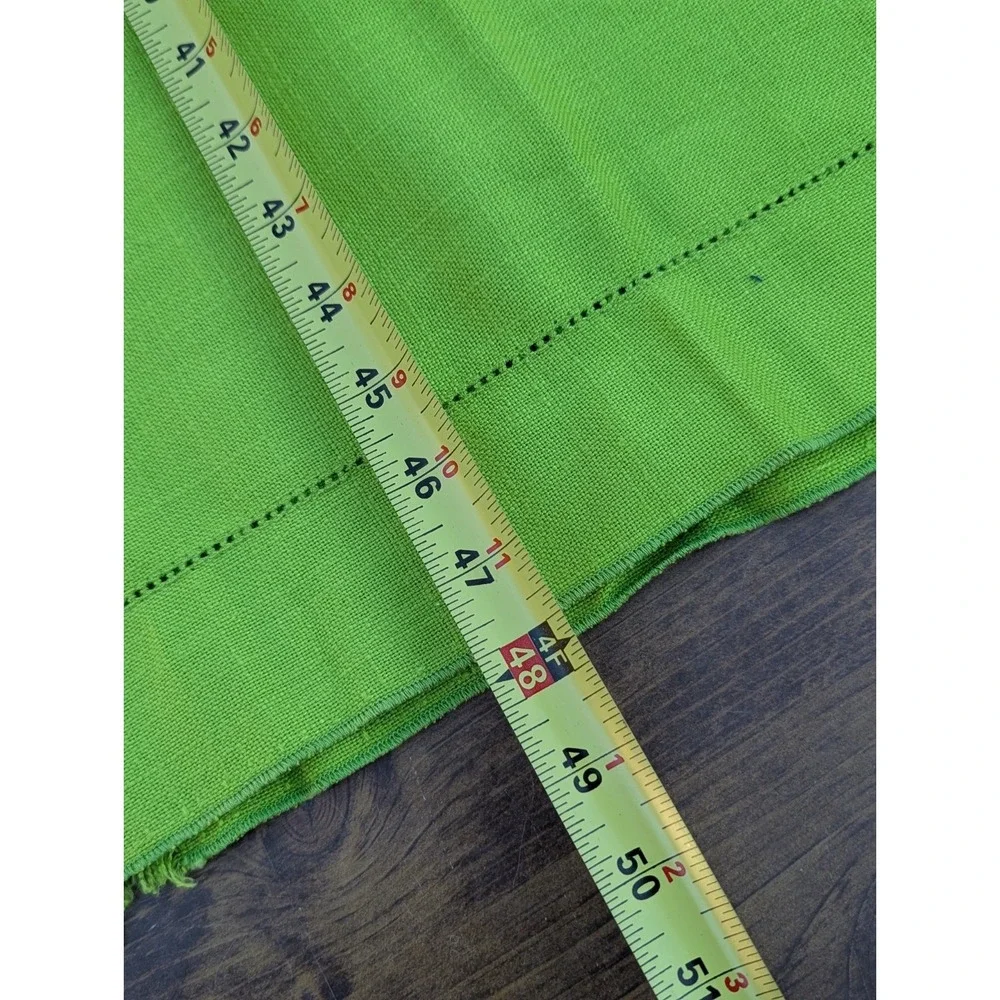 Vera Neumann Tablecloth Lime Green Mid Century Modern Retro 66
